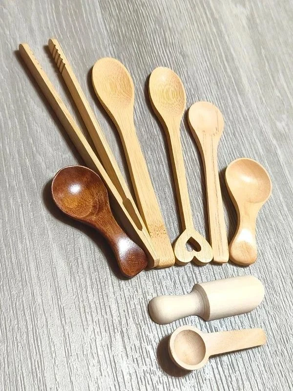 Lot de cuillères de transvasement en bois – photo 3